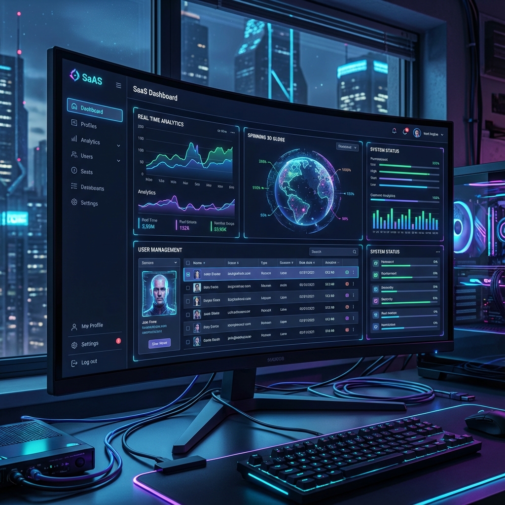 SaaS Dashboard Application